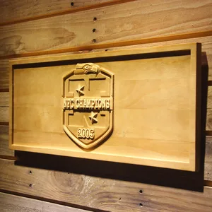 Seattle Seahawks 2005 NFC Champion Wood Sign - Legacy Edition