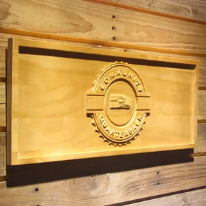 Seattle Seahawks Community Quarterback Wood Sign - Legacy Edition