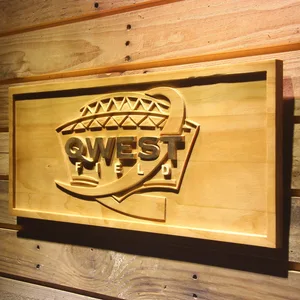 Seattle Seahawks Qwest Field Wood Sign - Legacy Edition