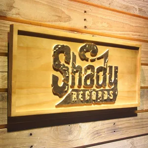 Shady Records Wood Sign