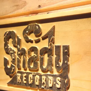 Shady Records Wood Sign