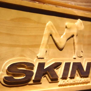 Skin Industries Woman's Silhouette Wood Sign