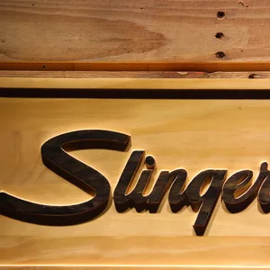 Slingerland Wood Sign