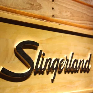 Slingerland Wood Sign