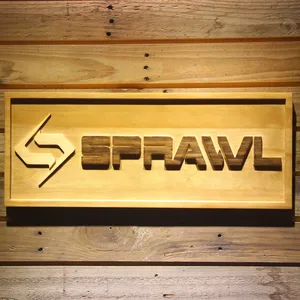 Sprawl Wood Sign