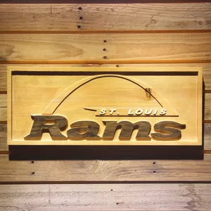 St Louis Rams 1995-1999 Wood Sign - Legacy Edition