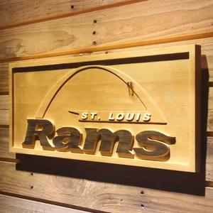 St Louis Rams 1995-1999 Wood Sign - Legacy Edition
