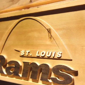 St Louis Rams 1995-1999 Wood Sign - Legacy Edition