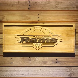 St Louis Rams St. Louis Rams 1995 Inaugural Season Wood Sign - Legacy Edition