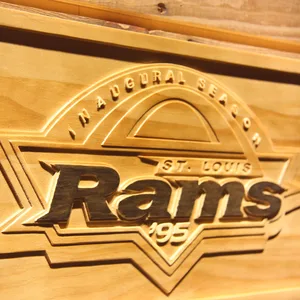 St Louis Rams St. Louis Rams 1995 Inaugural Season Wood Sign - Legacy Edition