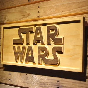 Star Wars Wood Sign