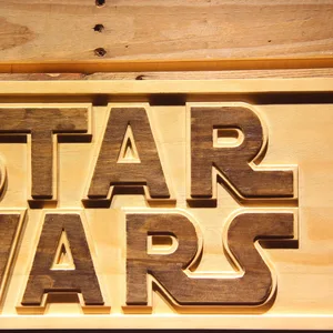Star Wars Wood Sign