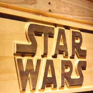 Star Wars Wood Sign