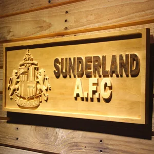 Sunderland AFC Wood Sign