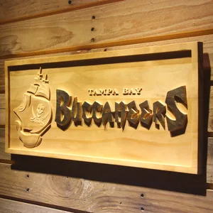 Tampa Bay Buccaneers 1997-2013 Ship Wood Sign - Legacy Edition