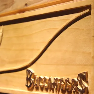Tampa Bay Buccaneers Split Wood Sign