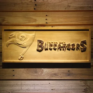 Tampa Bay Buccaneers Wood Sign