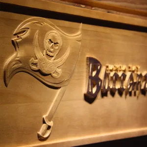 Tampa Bay Buccaneers Wood Sign