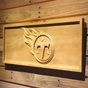 Tennessee Titans 2 Wood Sign