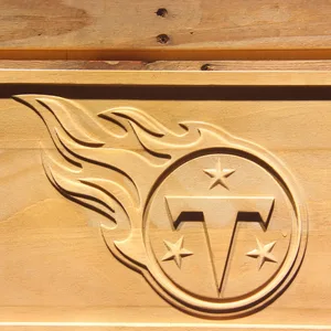 Tennessee Titans 2 Wood Sign