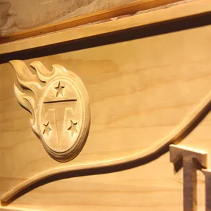 Tennessee Titans Split Wood Sign