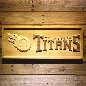 Tennessee Titans Wood Sign