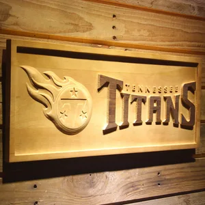 Tennessee Titans Wood Sign