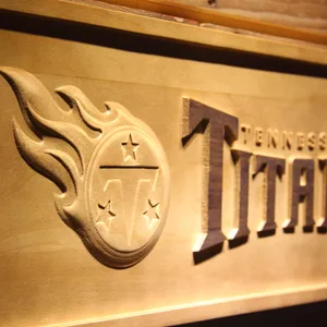 Tennessee Titans Wood Sign