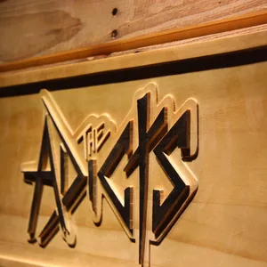 The Adicts Wood Sign