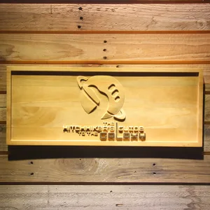 The Hitchhiker's Guide To The Galaxy Wood Sign