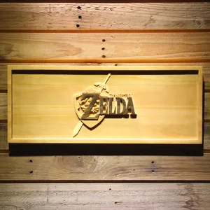 The Legend of Zelda Wood Sign