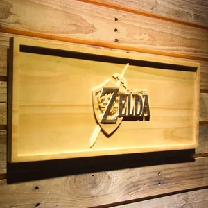 The Legend of Zelda Wood Sign