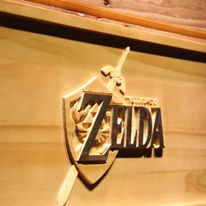 The Legend of Zelda Wood Sign