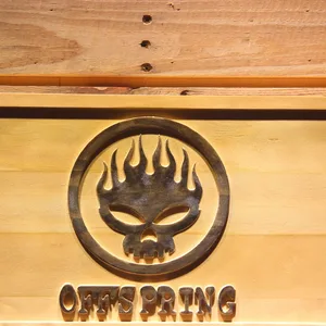 The Offspring Wood Sign