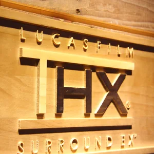 THX Surround EX Wood Sign