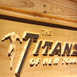 Titans of New York Wood Sign - Legacy Edition