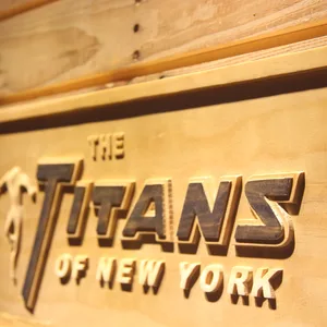 Titans of New York Wood Sign - Legacy Edition