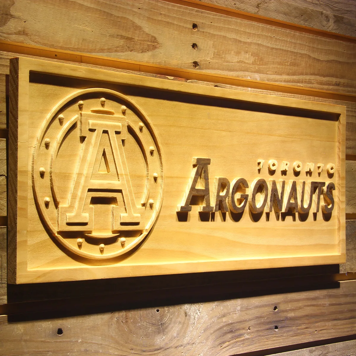 Toronto Argonauts Wood Sign