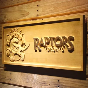 Toronto Raptors Wood Sign - Legacy Edition