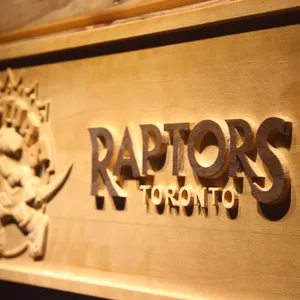 Toronto Raptors Wood Sign - Legacy Edition