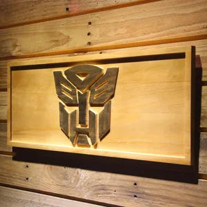 Transformers Autobots Icon Wood Sign