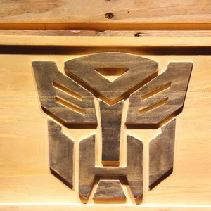 Transformers Autobots Icon Wood Sign