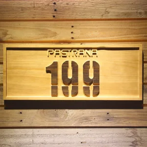 Travis Pastrana 199 Wood Sign