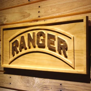 US Army Ranger Wood Sign