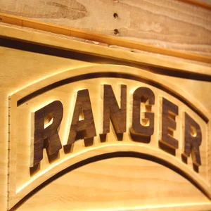 US Army Ranger Wood Sign
