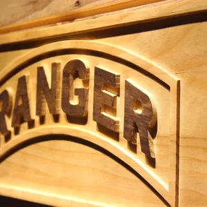 US Army Ranger Wood Sign