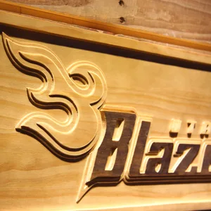 Utah Blaze Wood Sign - Legacy Edition