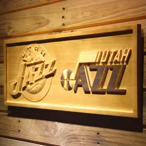 Utah Jazz Wood Sign - Legacy Edition