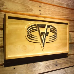 Van Halen Goldfinger Wood Sign