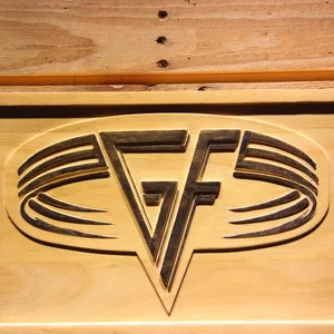 Van Halen Goldfinger Wood Sign